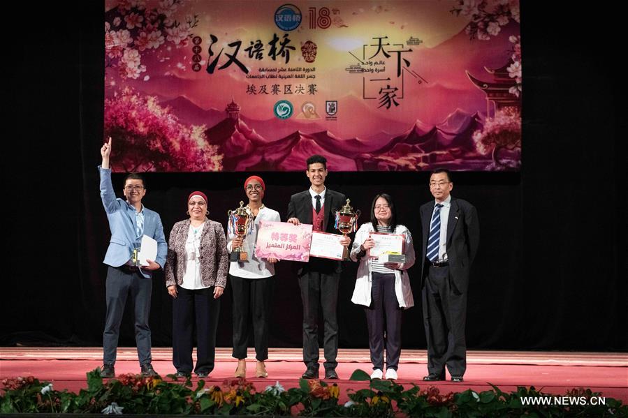 مقالة : طلاب مصريون يبرزون قدراتهم الفائقة وامتزاجهم بالثقافة الصينية بمسابقة 