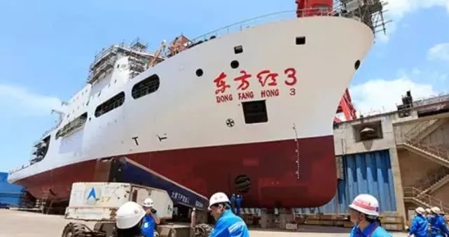 الصين تصنع أكبر سفينة صامتة للبحث العلمي في العالم