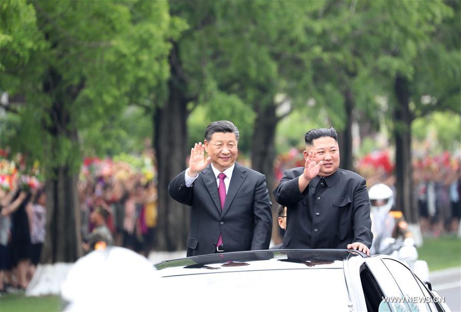 الرئيس الصيني يصل إلى كوريا الديمقراطية في زيارة دولة