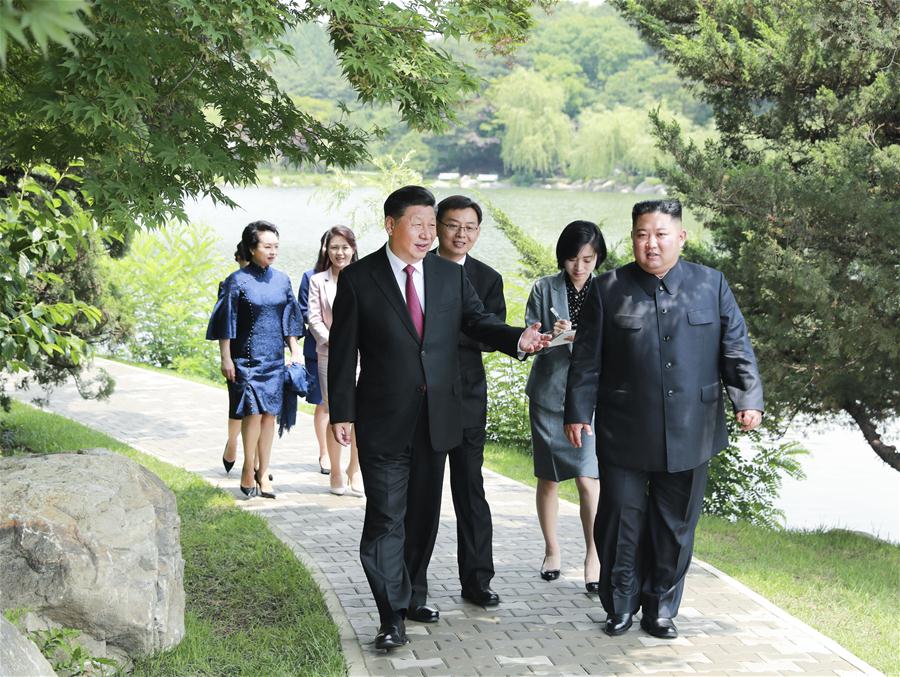 شي: الصين مستعدة لمشاركة كوريا الديمقراطية في تحويل مخطط العلاقات الثنائية إلى واقع
