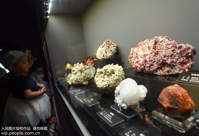 معرض للأحجار الكريمة النادرة في هانغتشو
