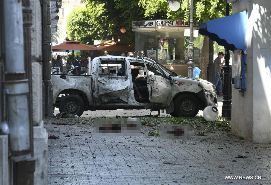 تفجيران إرهابيان وسط تونس العاصمة
