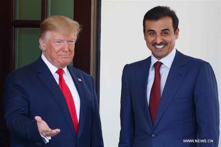 ترامب يلتقي أمير قطر وسط تصاعد التوتر مع إيران