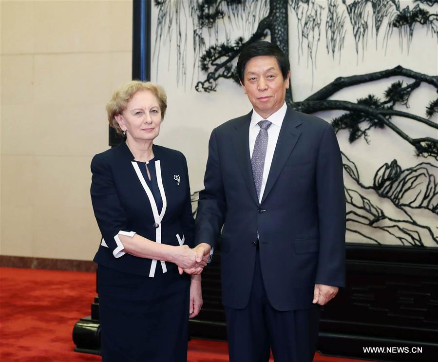 كبير المشرعين الصينيين يلتقي رئيسة برلمان مولدوفا