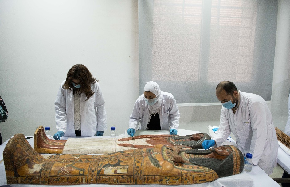 تقرير إخباري: مصر تستعد لافتتاح ثاني أكبر متاحفها بنقل مومياوات فرعونية إليه