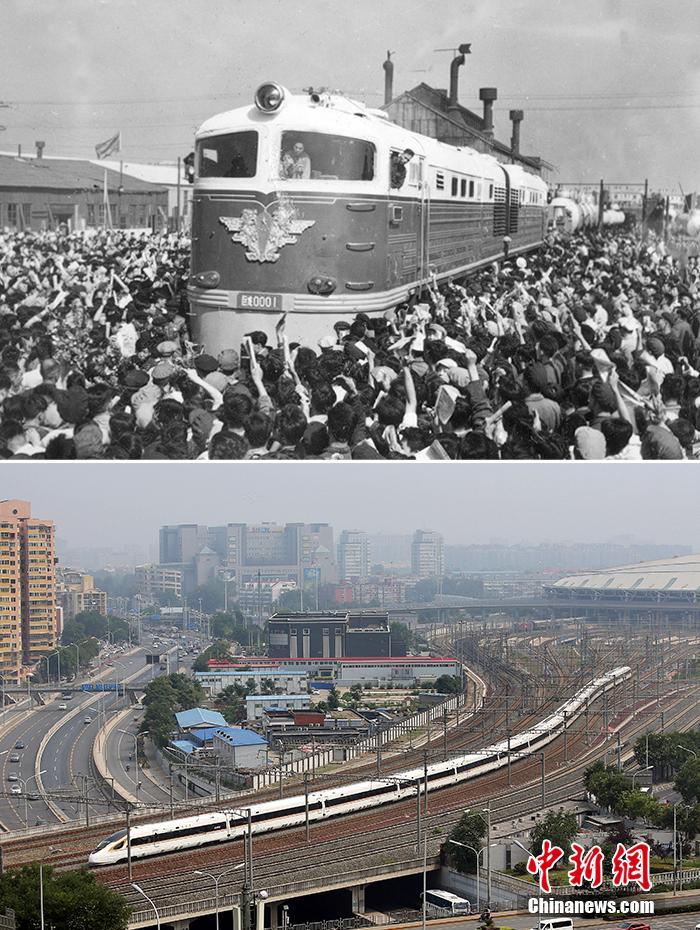 30 مجموعة من الصور شاهدة على تغيرات الصين الجديدة خلال 70 عاما 