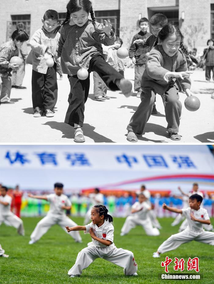 30 مجموعة من الصور شاهدة على تغيرات الصين الجديدة خلال 70 عاما 