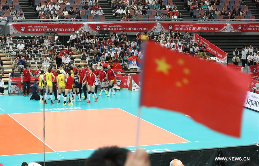 الصين تفوز بكأس العالم للكرة الطائرة للسيدات بعشرة انتصارات متتالية