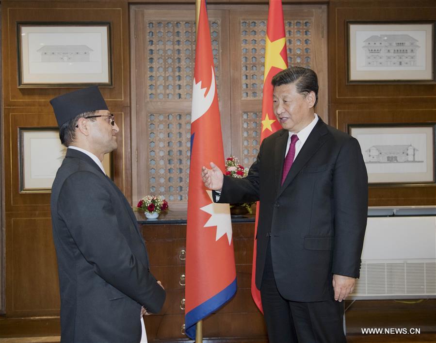 الرئيس شي يتعهد بتعزيز التعاون بين الهيئات التشريعية الصينية والنيبالية