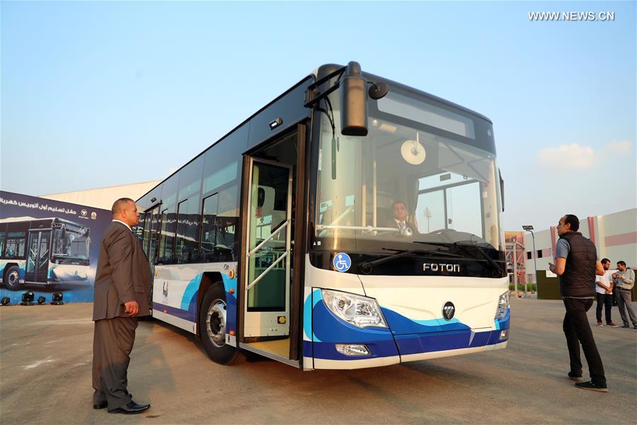تقرير إخباري: مصر تدشن مشروع توطين صناعة الحافلات الكهربائية بالتعاون مع شركة فوتون الصينية