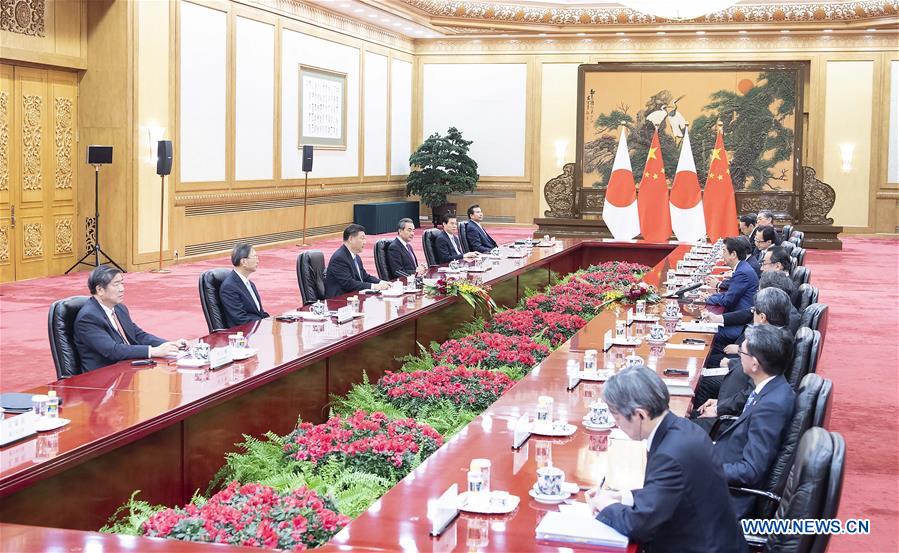 شي: العلاقات الصينية-اليابانية تواجه فرص تنمية مهمة