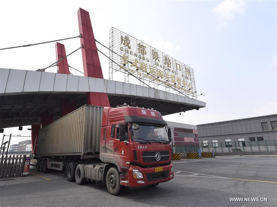 تشنغدو تشهد ارتفاع عدد قطارات الشحن بين الصين وأوروبا بنسبة 80 بالمائة