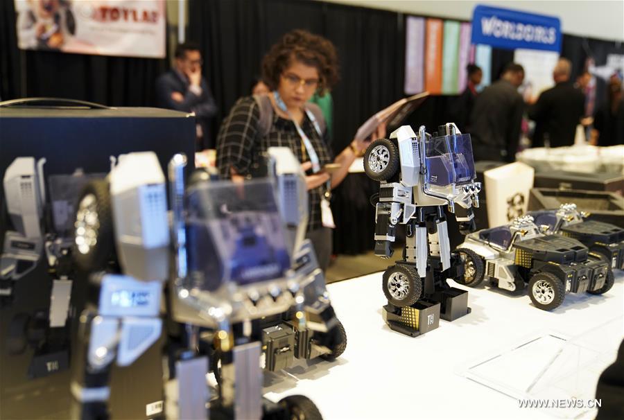 شركة روبوتات صينية تشارك بأجهزة جادجيت مبتكرة في المعرض السنوي للألعاب بنيويورك