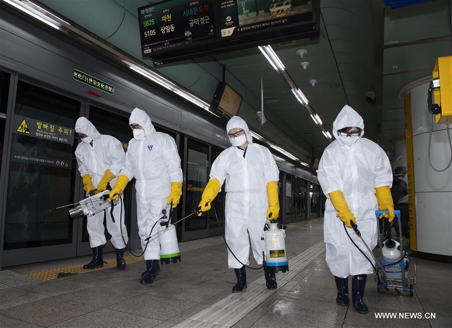 كوريا الجنوبية تؤكد 571 إصابة جديدة بكوفيد-19 ليصل الإجمالي إلى 2337 حالة