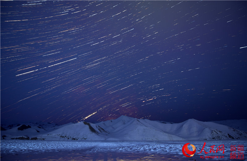 بالصور: السماء المرصعة بالنجوم في مروج  باينبروك الشاسعة بشينجيانغ
