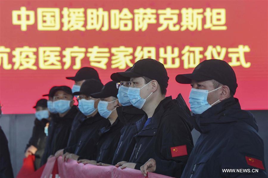 الصين ترسل فريقا طبيا إلى قازاقستان لمكافحة مرض 
