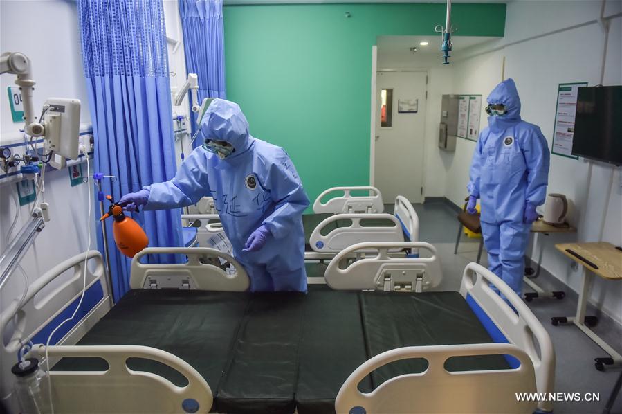 تصفية جميع حالات الإصابة بكوفيد-19 في مستشفى علاج سارس ببكين