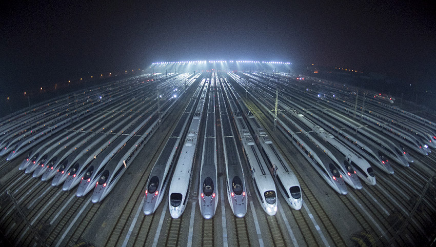 3.6% ارتفاعا في إيرادات السكك الحديدية الصينية في 2019