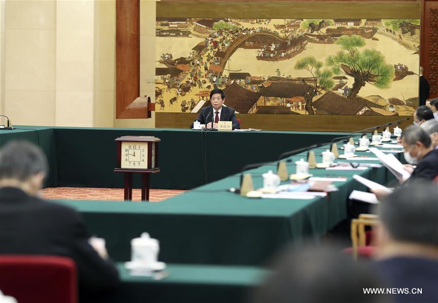 المجلس الوطني لنواب الشعب الصيني يعقد اجتماعا تحضيريا للدورة السنوية