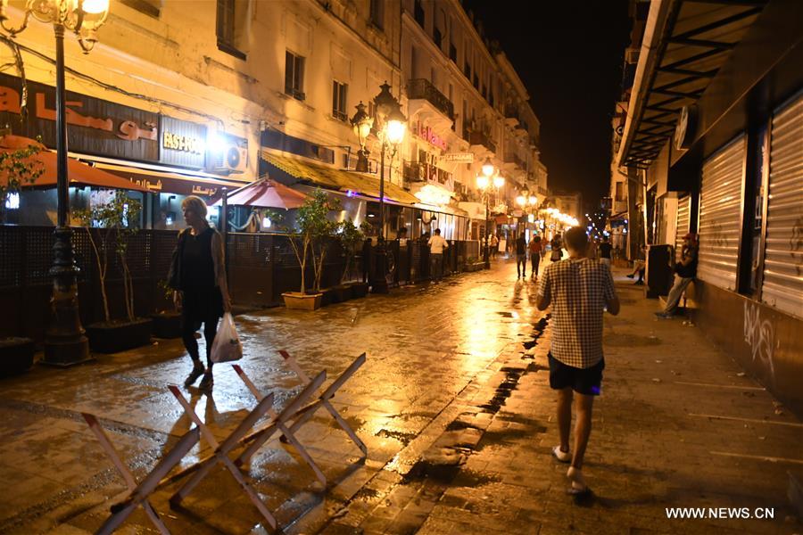تونس تقرر رفع حظر التجول الليلي المفروض في البلاد بسبب كورونا