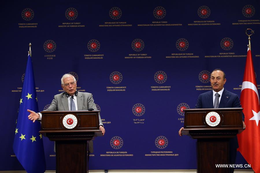 تركيا تتوعد بالرد إذا فرض الاتحاد الأوروبي عقوبات جديدة عليها