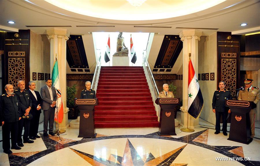 دمشق وطهران توقعان اتفاقية عسكرية شاملة تتضمن تعزيز الدفاعات الجوية السورية