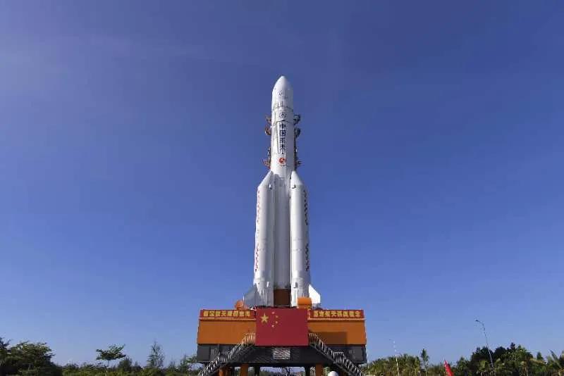 الصين تستعد لإطلاق صاروخ لونغ مارش-5 لمهمة استكشاف المريخ
