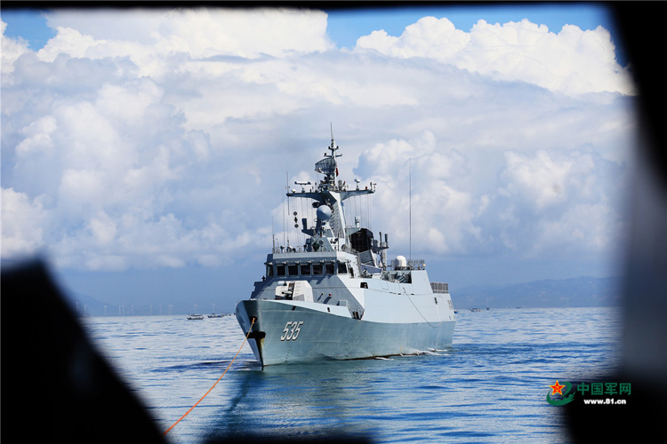 بالصور: التدريب القتالي للقوات البحرية شرقي الصين