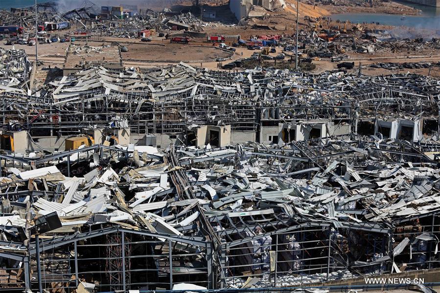 لبنان: ارتفاع حصيلة ضحايا انفجار مرفأ بيروت إلى 137 قتيلا و5 آلاف جريح