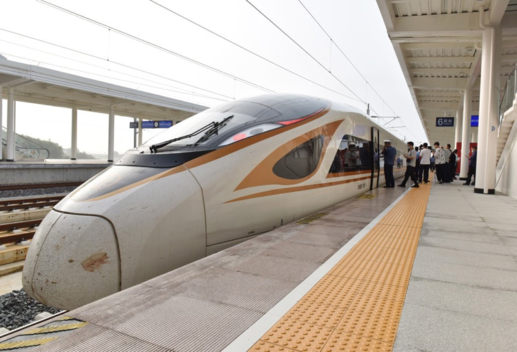 ما شكل القطارات فائقة السرعة في الصين بحلول سنة 2035؟
