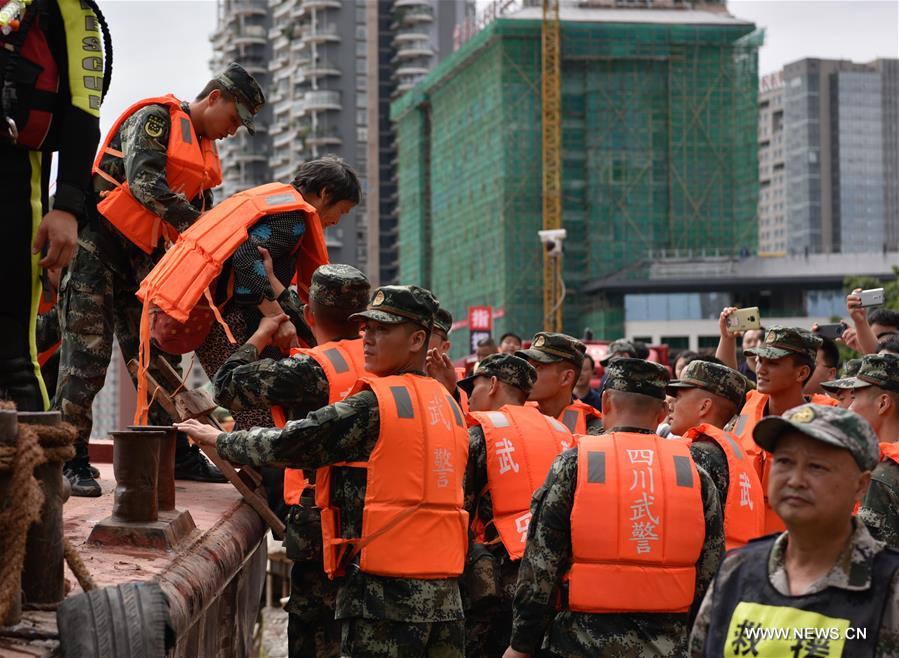 تفعيل الاستجابة للطوارئ من المستوى الأول لمواجهة الفيضانات في جنوب غربي الصين