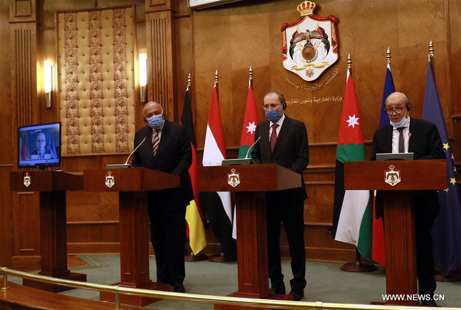 اجتماع عربي أوروبي بالأردن: حل الدولتين أساس تحقيق السلام الشامل