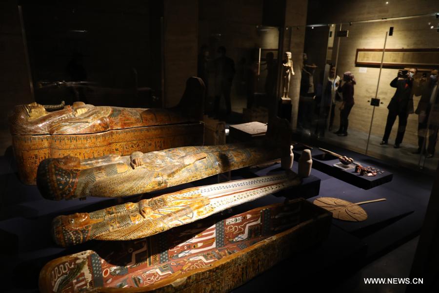 تقرير إخباري: افتتاح معرضين أثريين في المتحف المصري احتفالا بالذكرى الـ 118 لتأسيسه