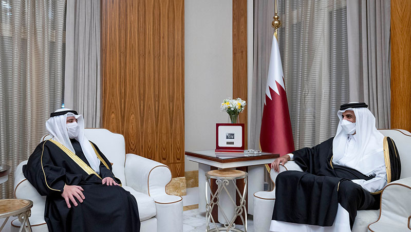 الكويت تعلن الاتفاق على فتح الأجواء والحدود البرية والبحرية بين قطر والسعودية