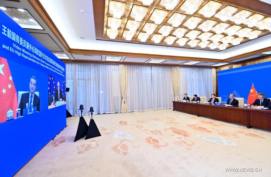وزير الخارجية: على الصين والاتحاد الأوروبي تعزيز الحوار والتعاون على نحو شامل