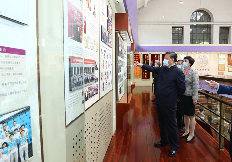 خلال زيارة لجامعة تسينغهوا... شي يشدد على بناء جامعات عالمية لخدمة الأمة