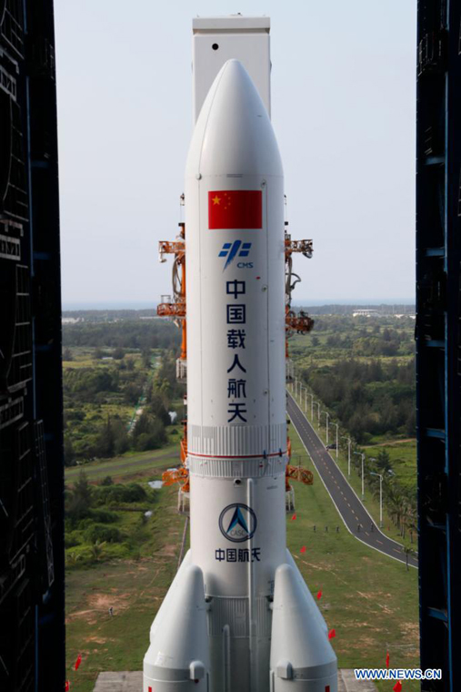 الصين على استعداد لاطلاق الوحدة الأساسية لمحطة الفضاء