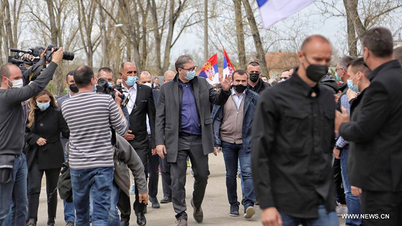 الرئيس الصربي يتلقى الجرعة الثانية من لقاح سينوفارم