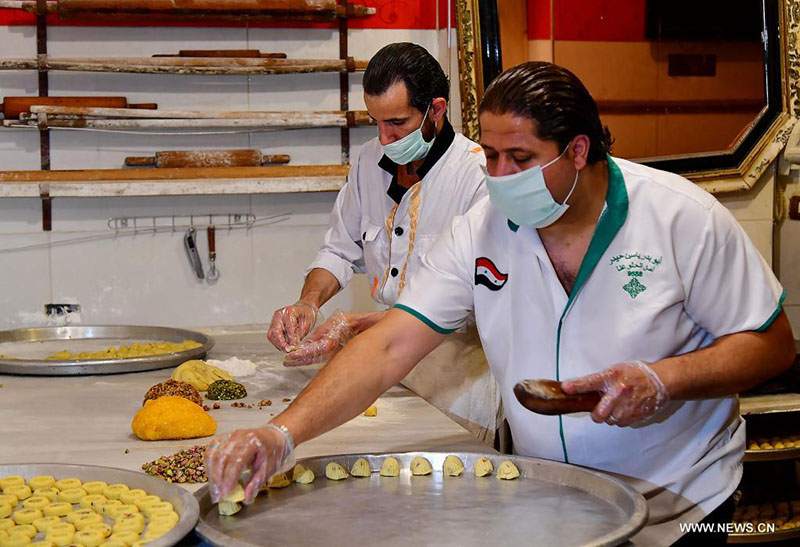 صناعة الحلوى التقليدية في سوريا