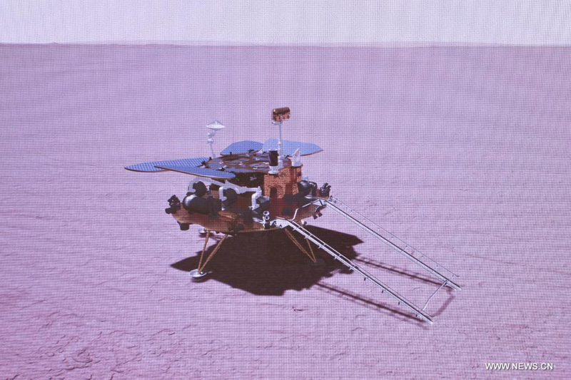 المسبار الصيني يهبط علي المريخ