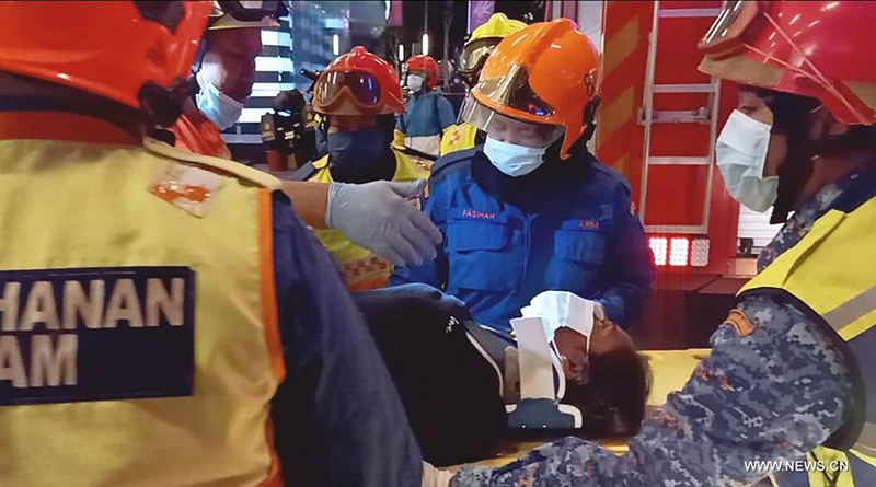 إصابة أكثر من 200 شخص في حادث تصادم قطارين في كوالالمبور