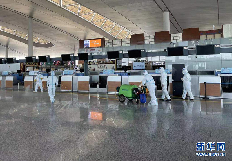 تأكد إيجابية اختبار 17 عاملا في مطار شرقي الصين لـ