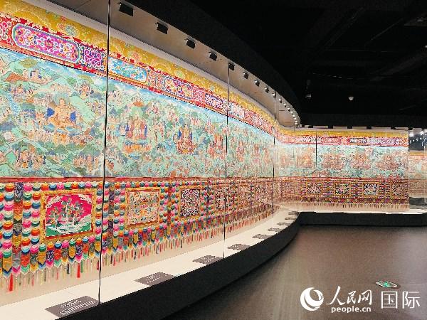 التانغكا التبتية: أطول تانغكا في العالم تجمع بين الفنون الجميلة والروحانية