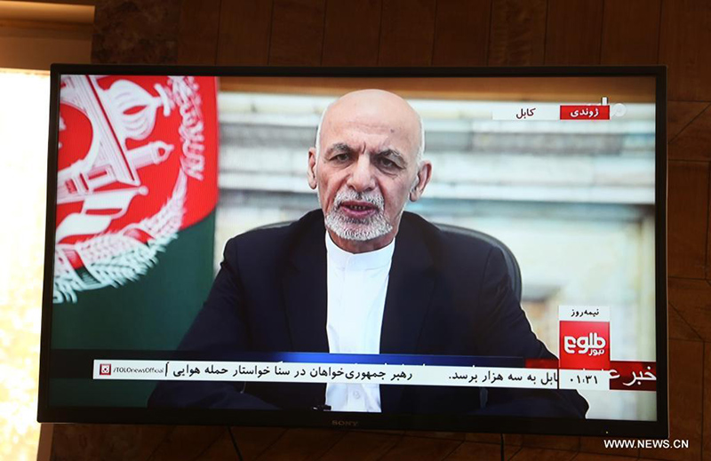 الرئيس الأفغاني يقول إنه غادر البلاد حقنا للدماء