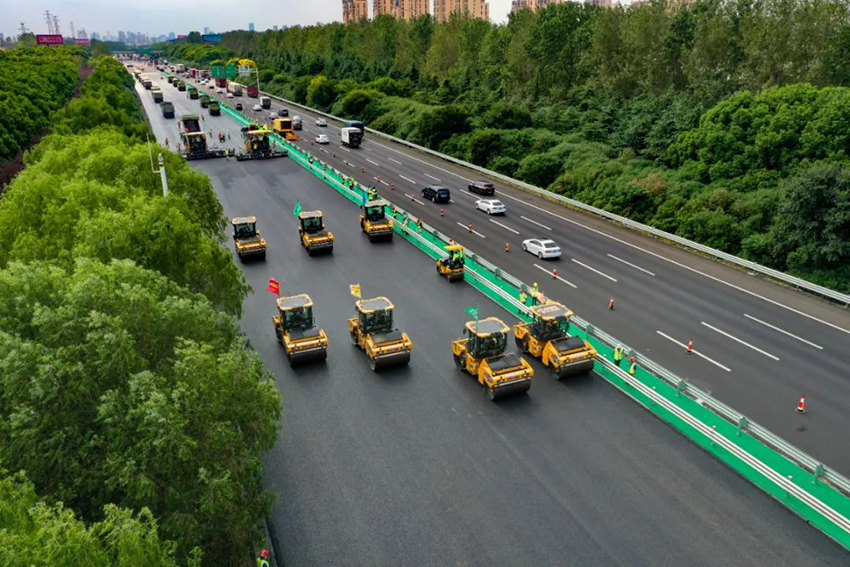 تشغيل أول نظام ذكي لصيانة الطرقات السريعة في الصين بسوتشو