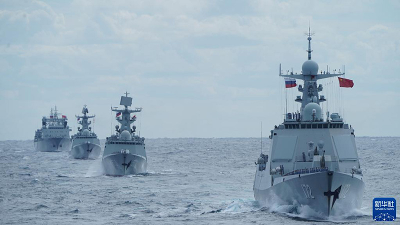 البحريتان الصينية والروسية تختتمان أول رحلة بحرية مشتركة