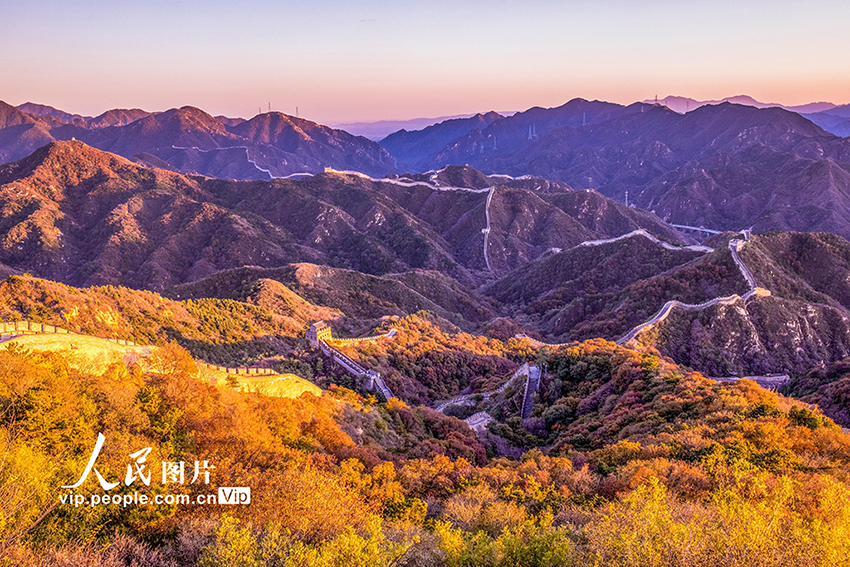 بكين: ألوان الخريف تكسو سور الصين العظيم بادالينغ