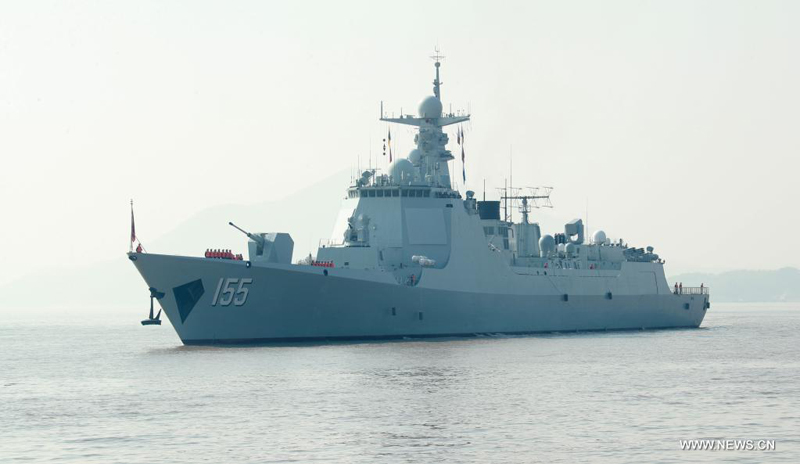عودة أسطول بحري صيني من مهمات مرافقة في خليج عدن
