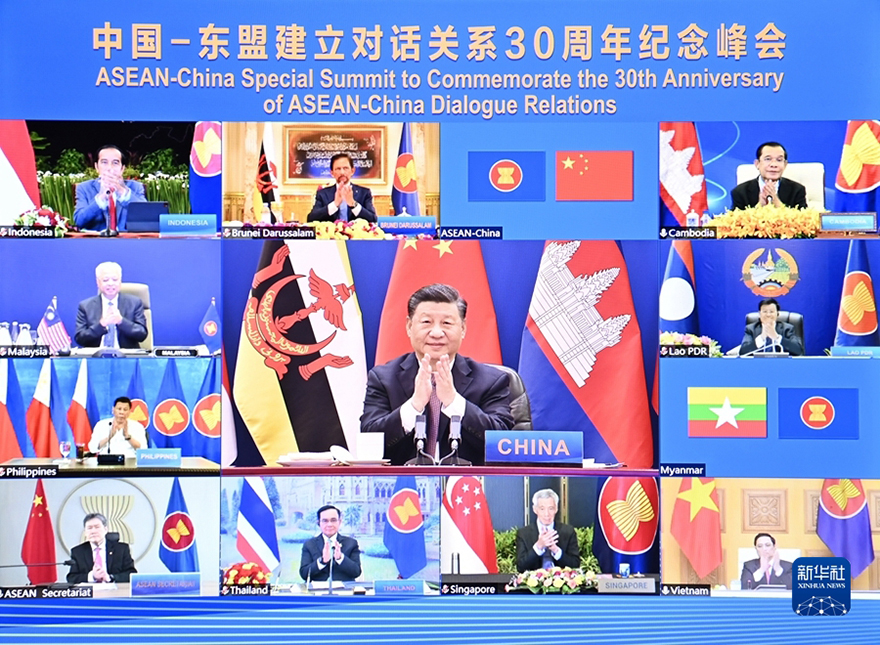 شي يترأس قمة خاصة للاحتفال بالذكرى الثلاثين لعلاقات الحوار بين الآسيان والصين