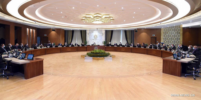 الحكومة المصرية تعقد أول اجتماع في العاصمة الإدارية الجديدة